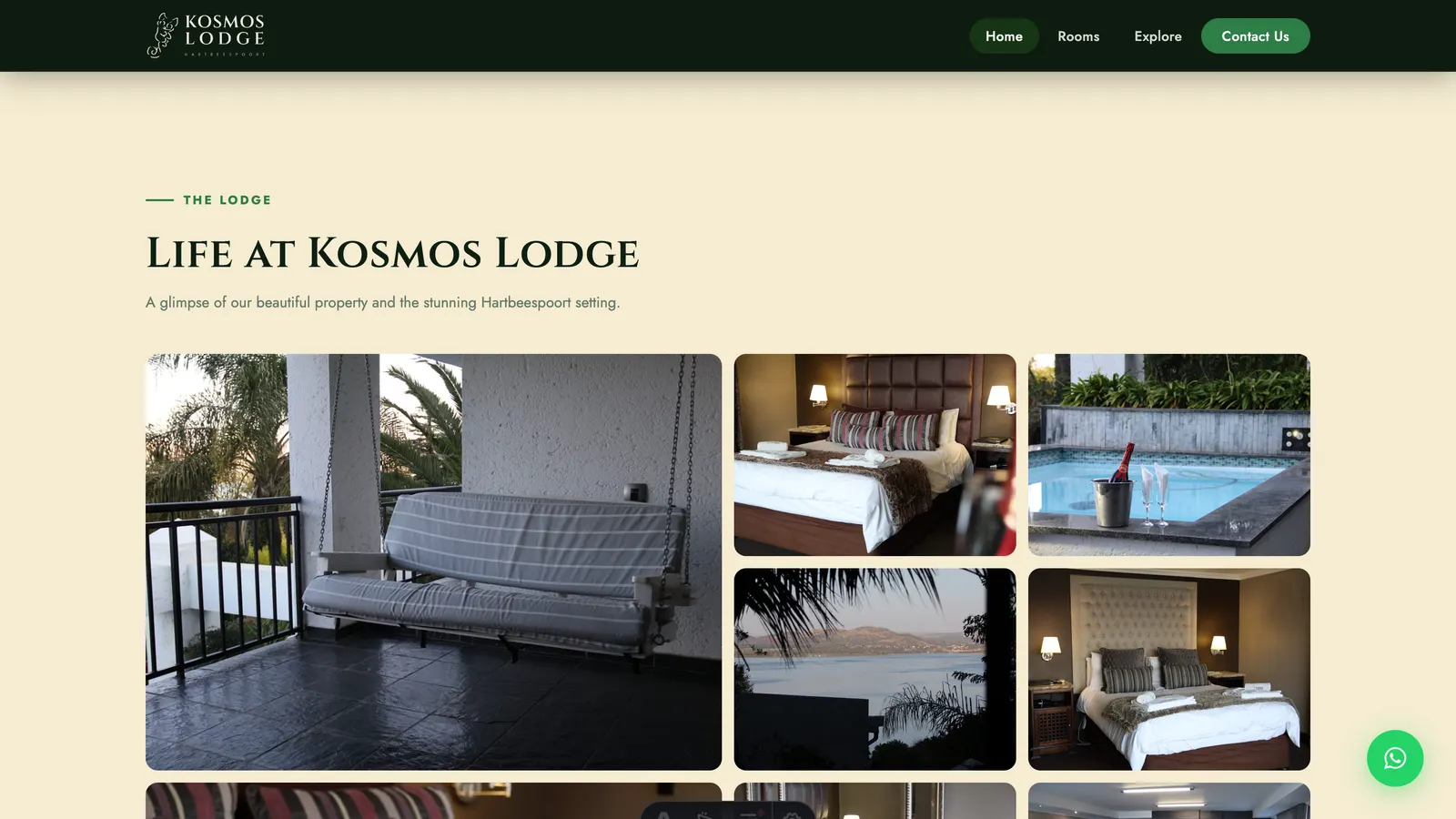 Life at Kosmos Lodge — photo gallery